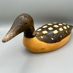 canadian made loon duck decoy , Hummel Waterloo